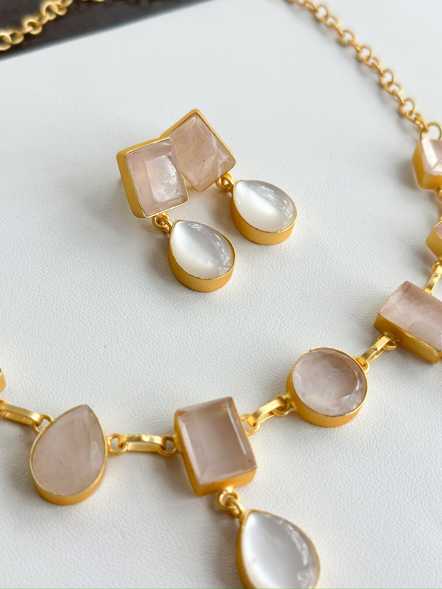 Blair | Rose Quartz Set