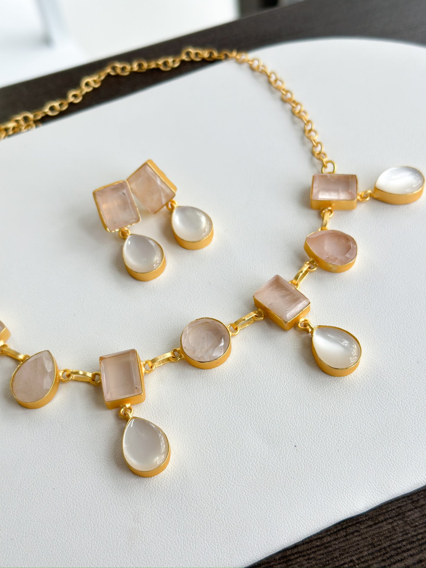 Blair | Rose Quartz Set