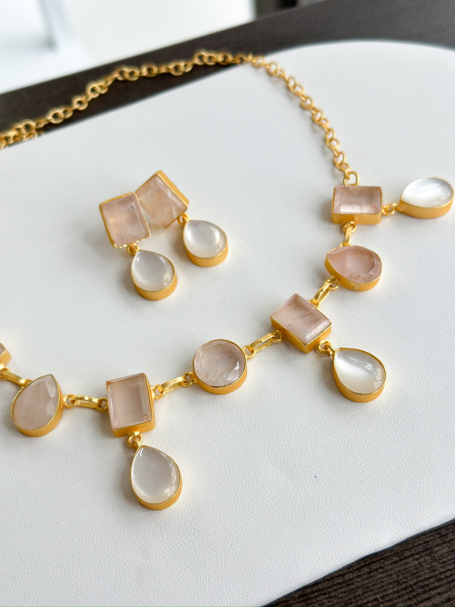 Blair | Rose Quartz Set