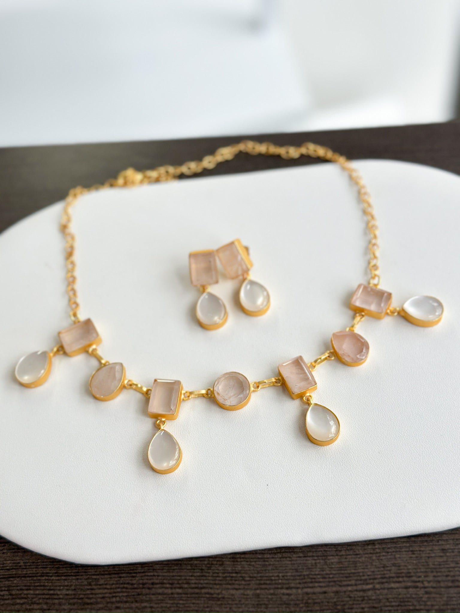 Blair | Rose Quartz Set