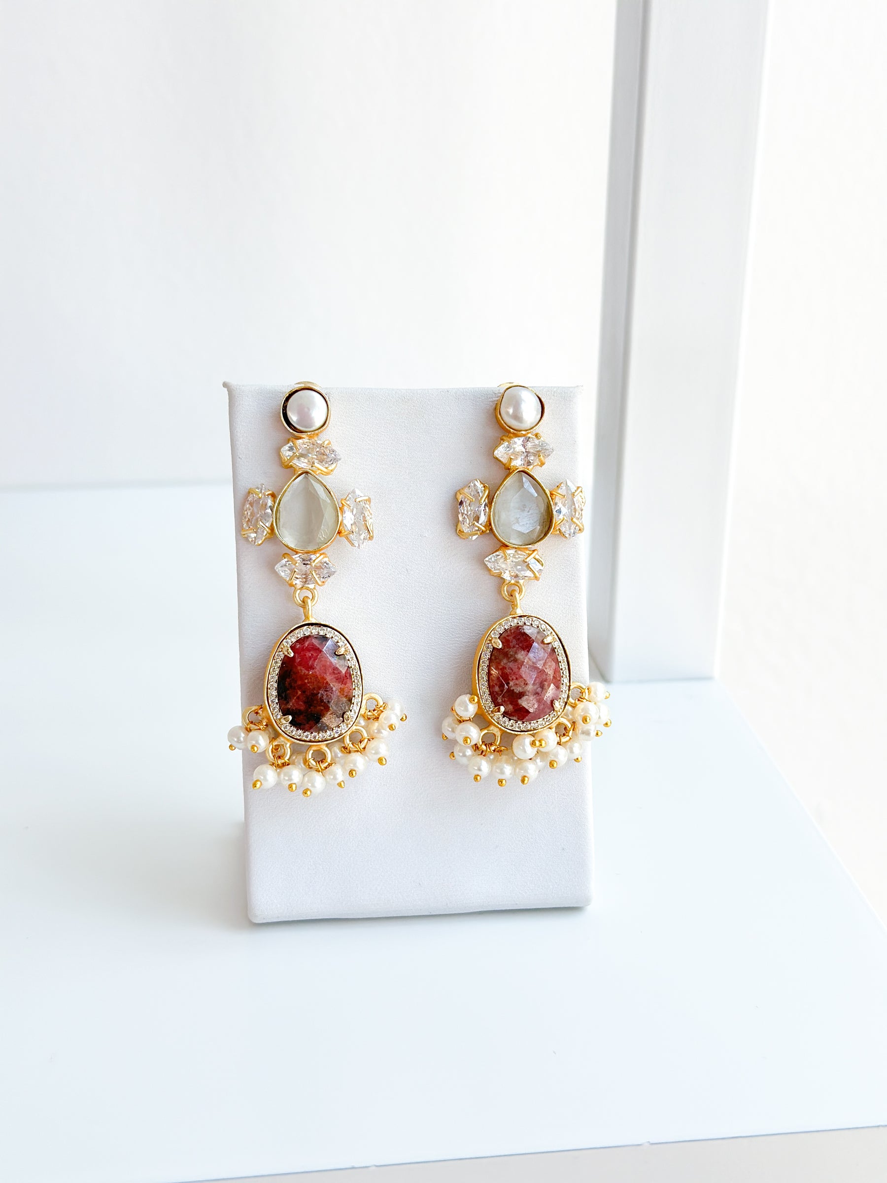 Aurora | Red Jasper Earrings