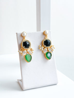 Nala | Black Onyx Earrings