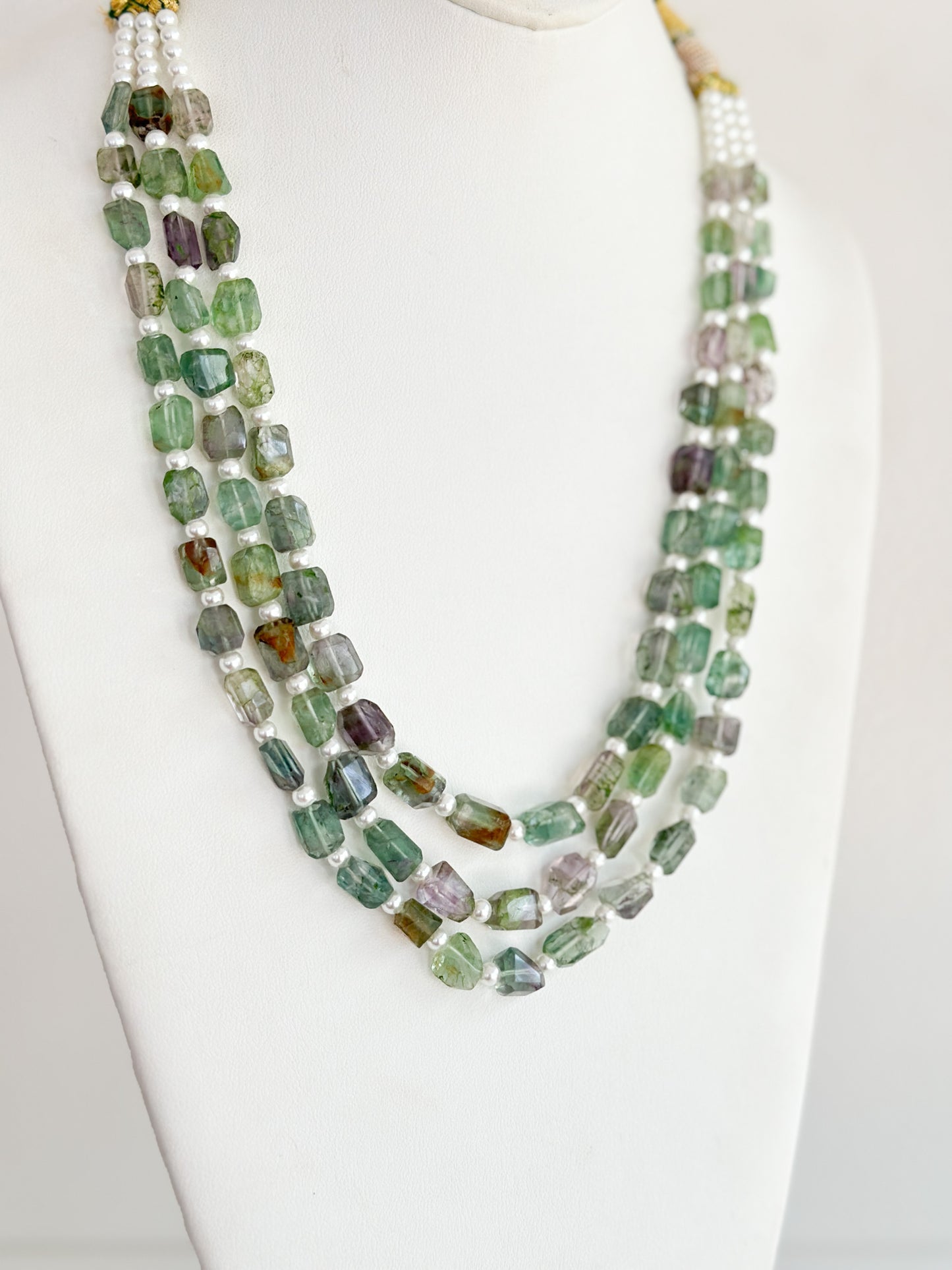 Ivy | Natural Fluorite Necklace