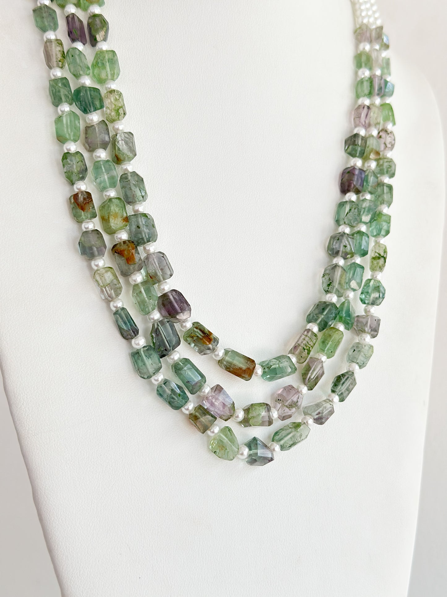 Ivy | Natural Fluorite Necklace