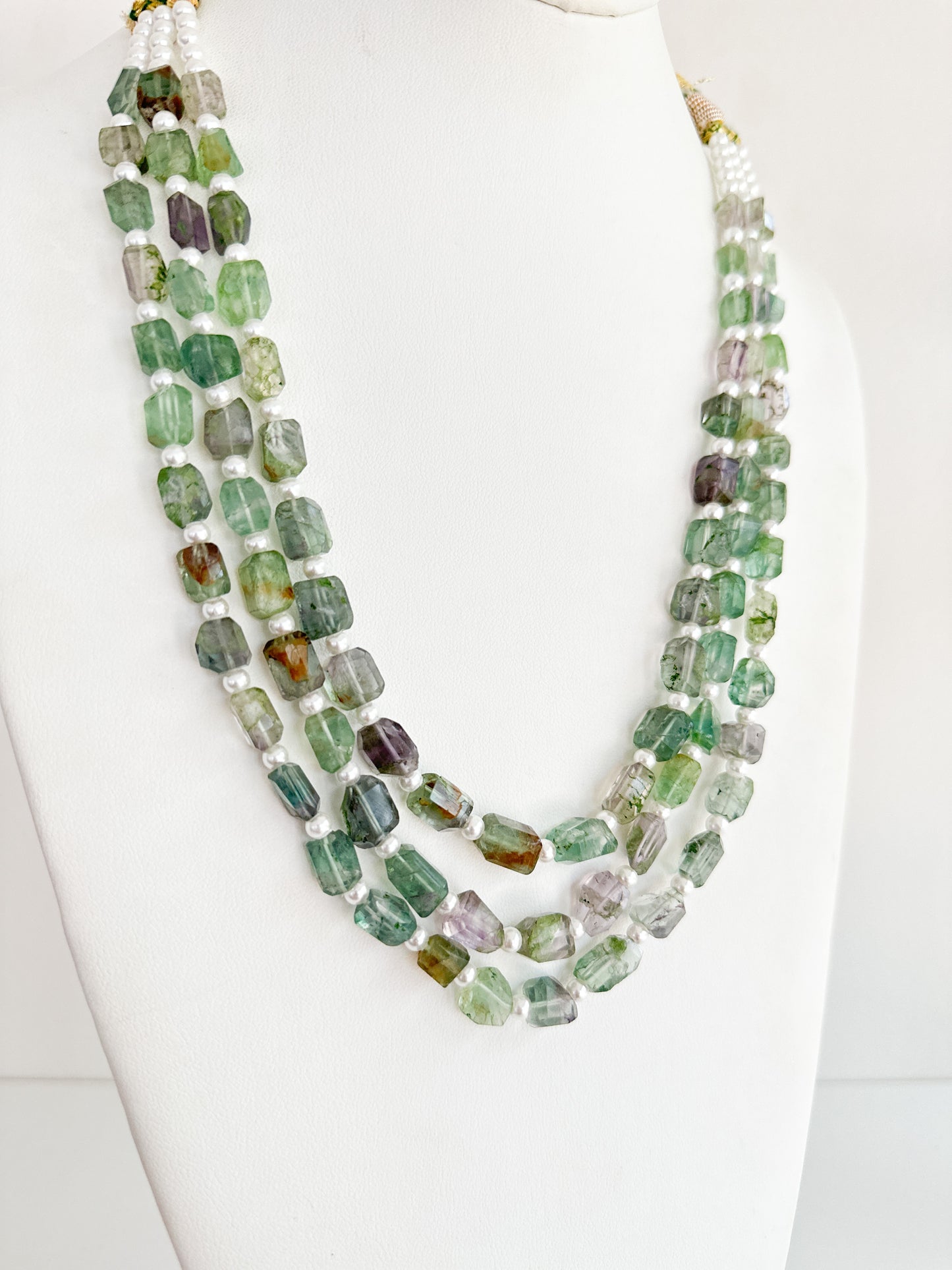 Ivy | Natural Fluorite Necklace