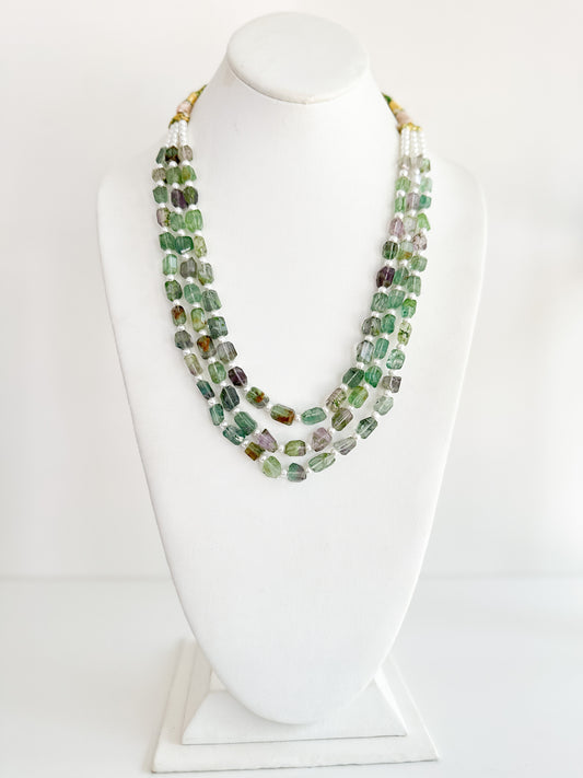 Ivy | Natural Fluorite Necklace
