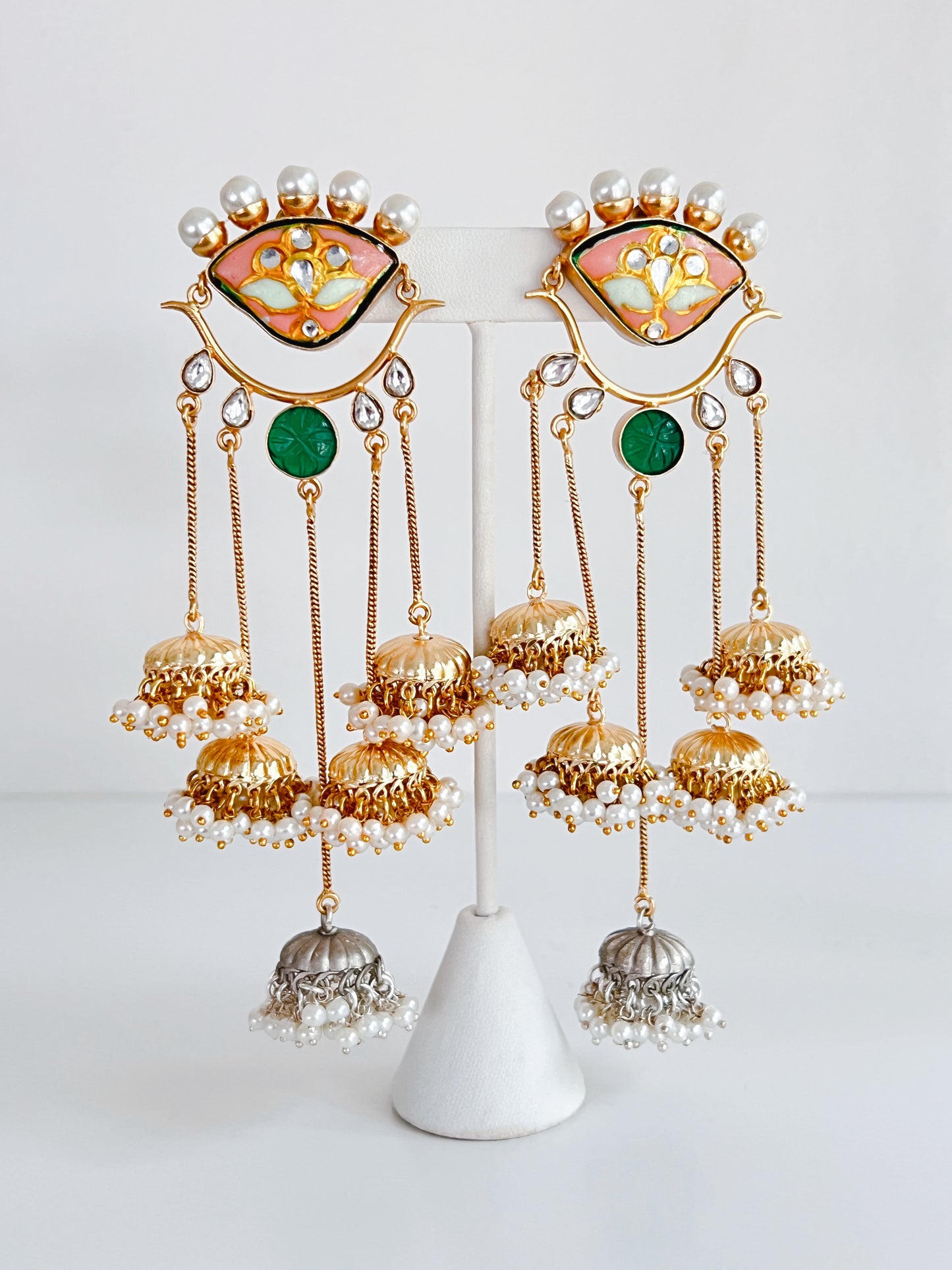 Fariha | Dual Tone Earrings
