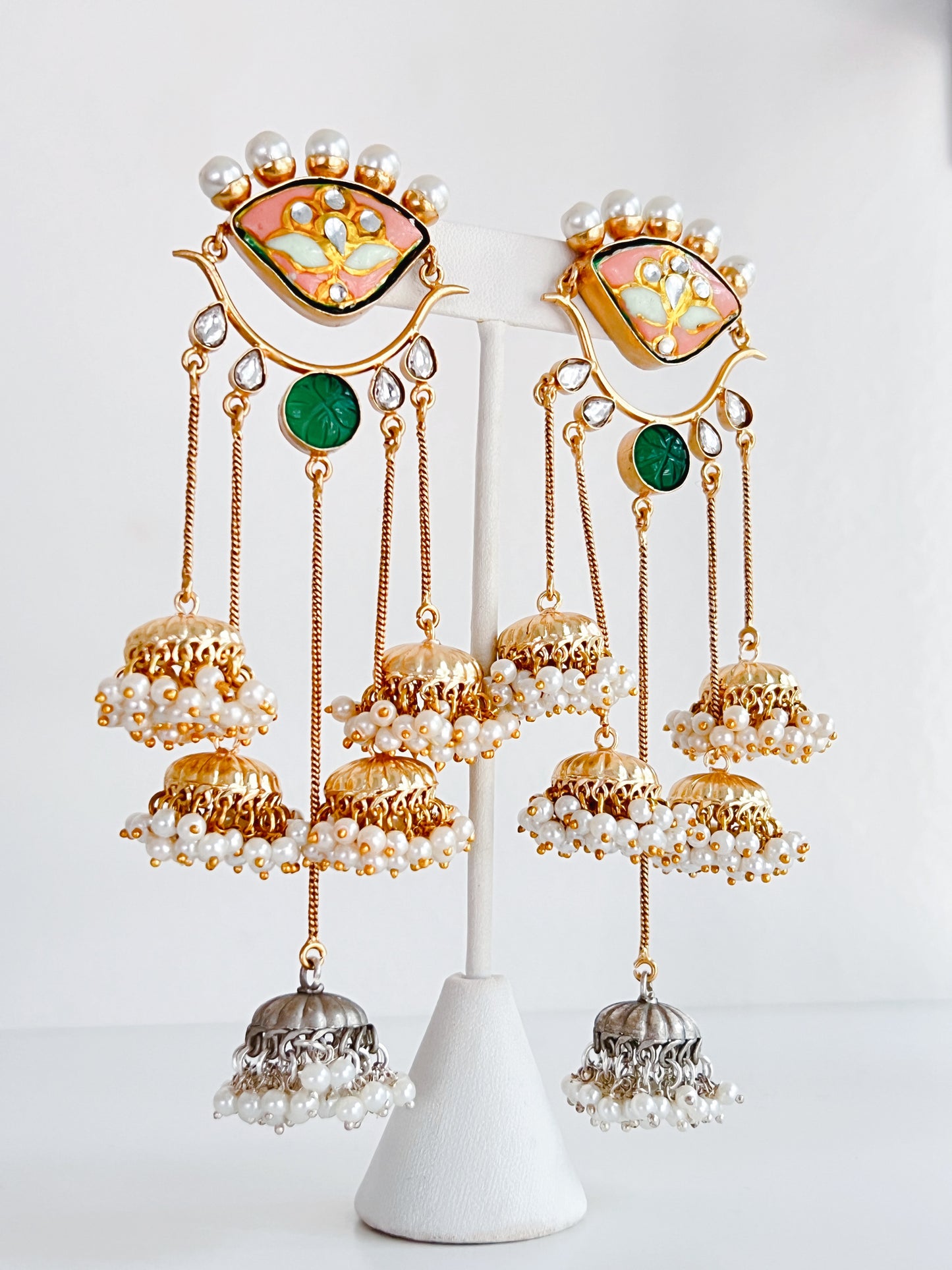 Fariha | Dual Tone Earrings